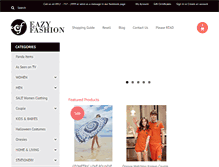 Tablet Screenshot of eazyfashion.com